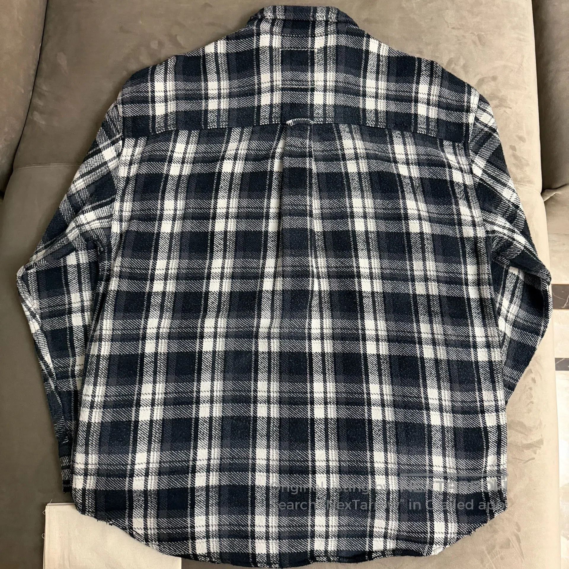 Madness MADNESS Shredded Check Shirt. Size US S / EU 44-46 / 1 - 2 Thumbnail