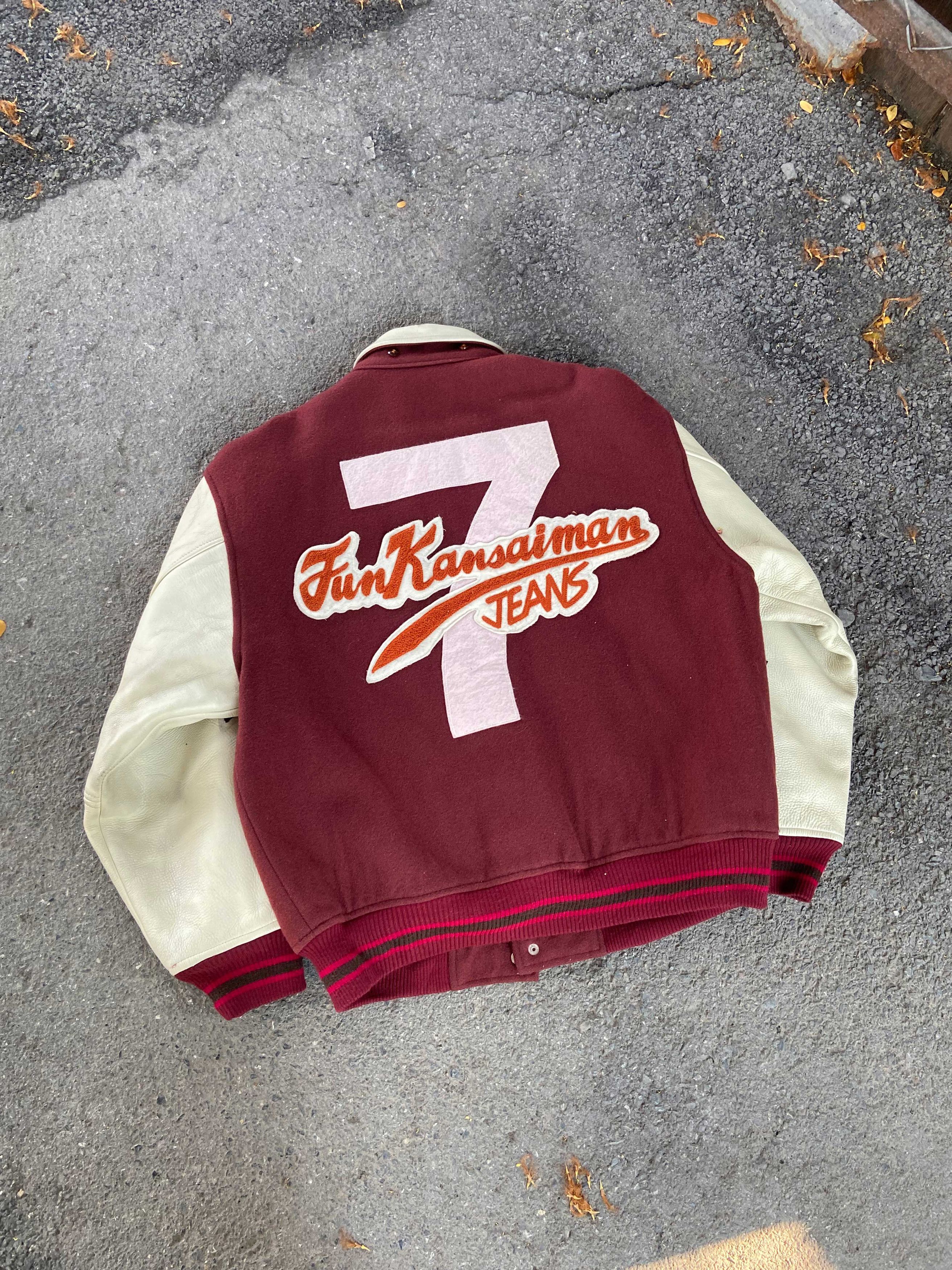 Kansai Yamamoto 🇯🇵RARE‼️ VINTAGE KANSAI MAN VARISTY JACKET Size US M / EU 48-50 / 2 - 5 Thumbnail