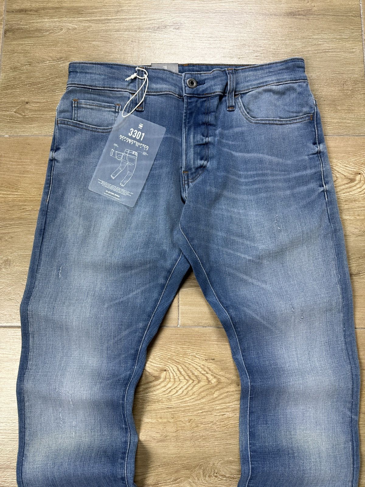 G-Star NEW🏷️ G-Star Raw 3301 Deconstructed Skinny Denim Jeans Size US 31 - 2 Thumbnail