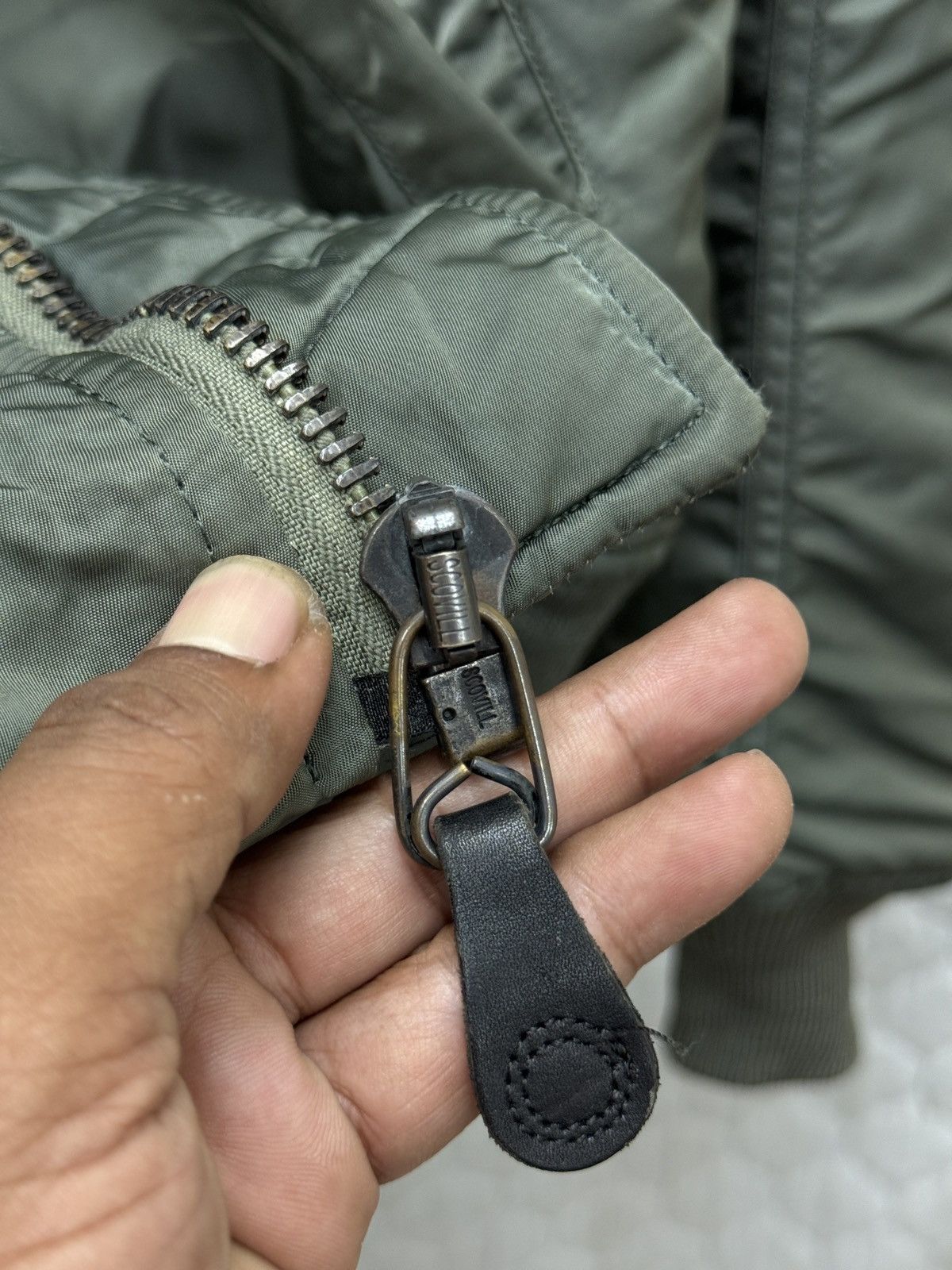 Alpha Industries 🔥🔥🔥ARCHIVE VINTAGE ALPHA INDUSTRIES BOMBER JACKET Size US L / EU 52-54 / 3 - 10 Thumbnail