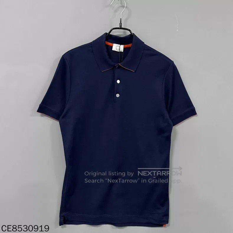 Hermes Hermes Dark blue Polo short-sleeve Size S / US 4 / IT 40 - 1 Thumbnail