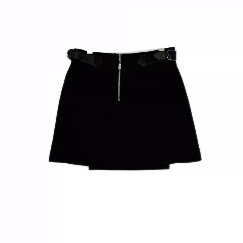 Louis Vuitton Louis Vuitton Black wool skirt 2505-Nextarrow Size 37" - 2 Thumbnail