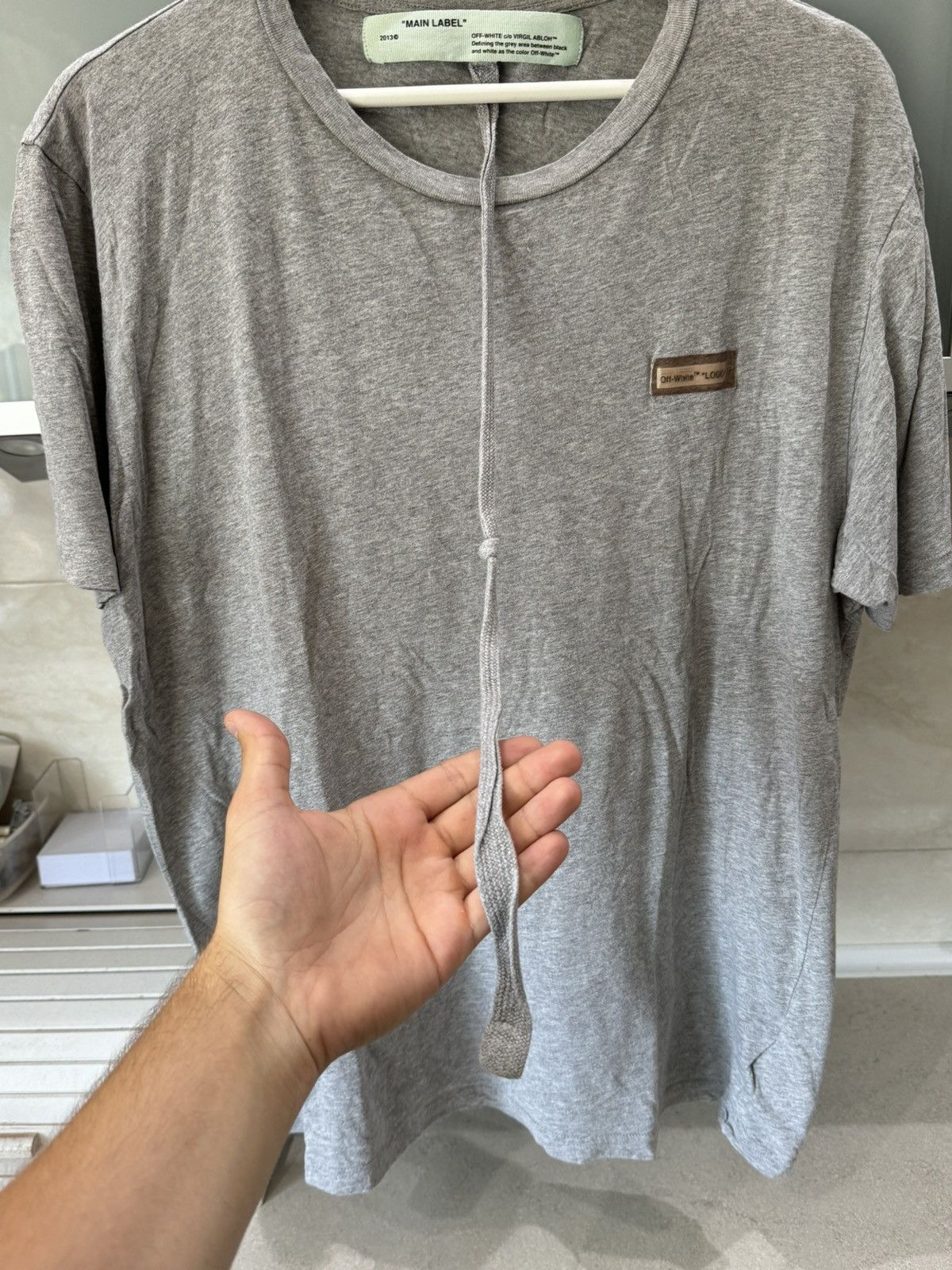 Off-White Rare off-white basic shirt Size US L / EU 52-54 / 3 - 2 Thumbnail