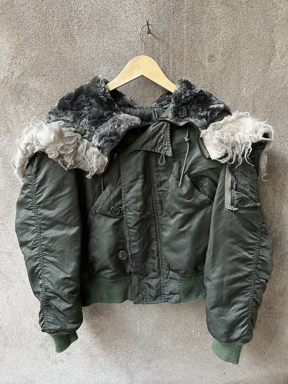 Alpha Industries Vintage 1960s alpha industries flying jacket N-2B Size US M / EU 48-50 / 2 - 1 Thumbnail