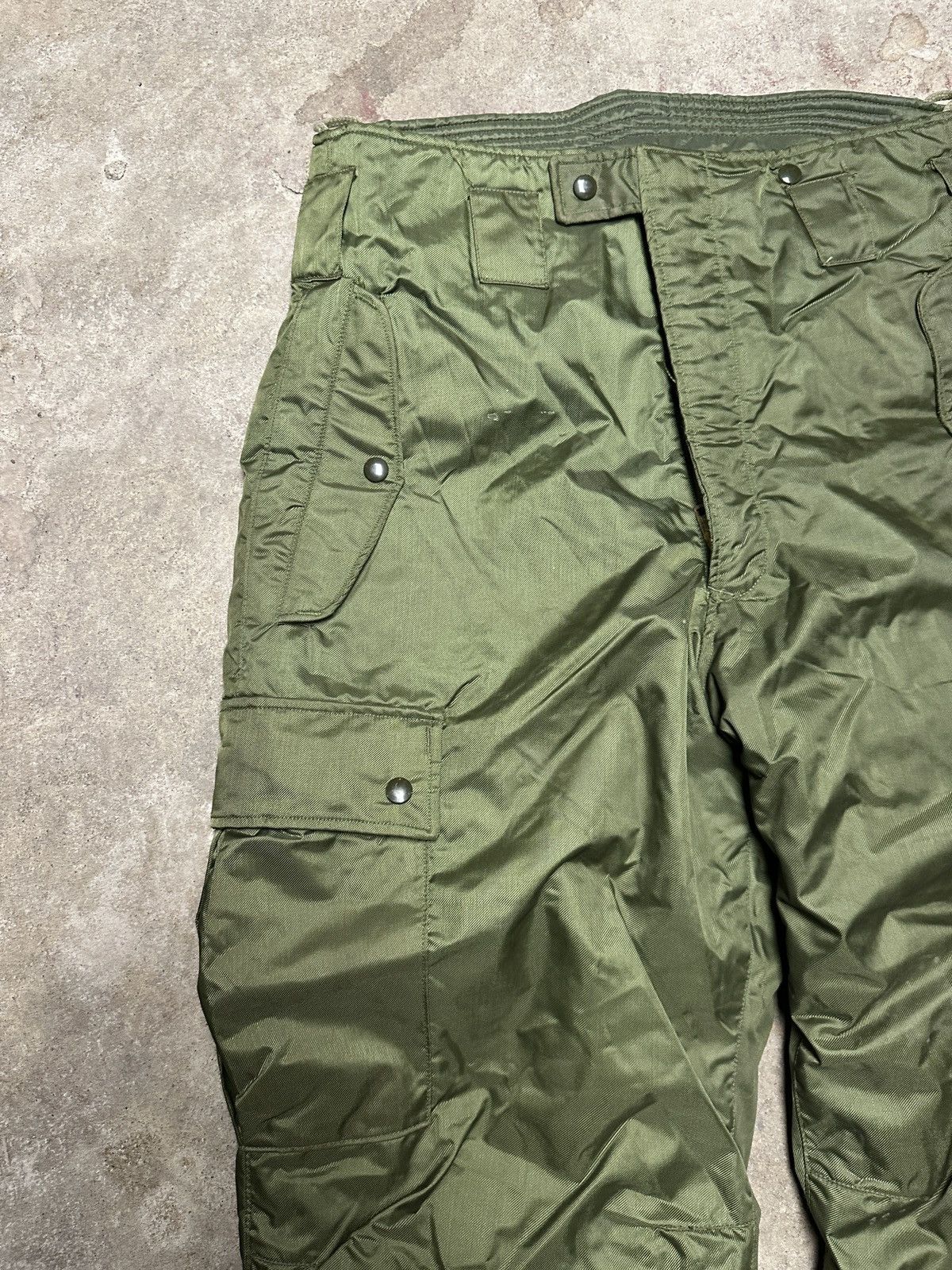 Vintage USN Military Insulated Extreme Cold Weather cargo deck pant Size US 34 / EU 50 - 3 Thumbnail