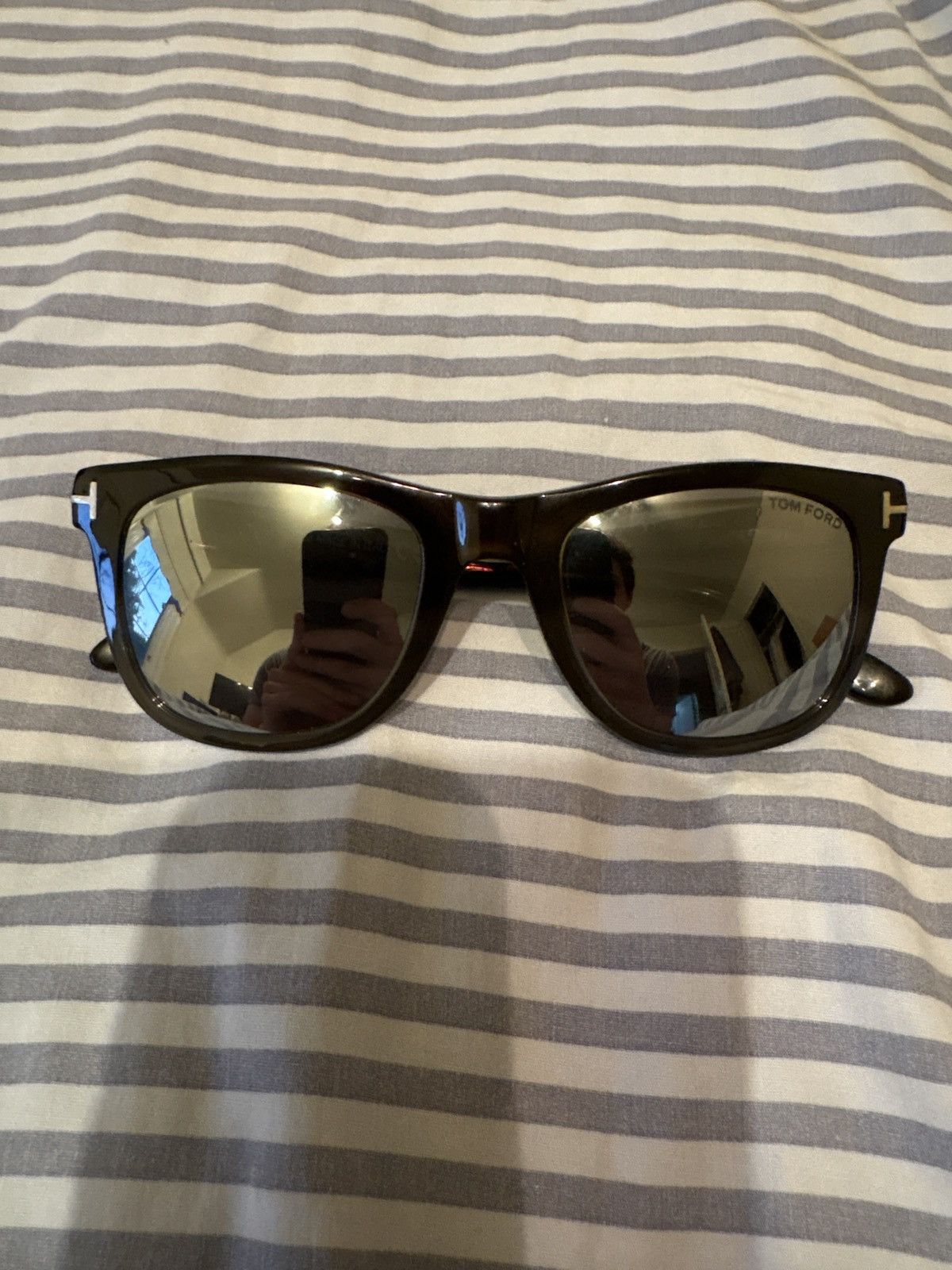 Tom Ford Tom Ford Leo TF336 55C Sunglasses Size ONE SIZE - 9 Thumbnail