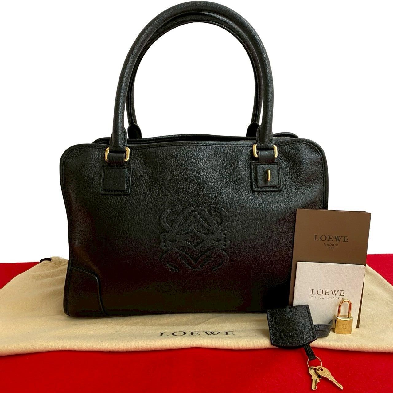 Loewe Loewe Handbag Black Leather Size ONE SIZE - 1 Thumbnail