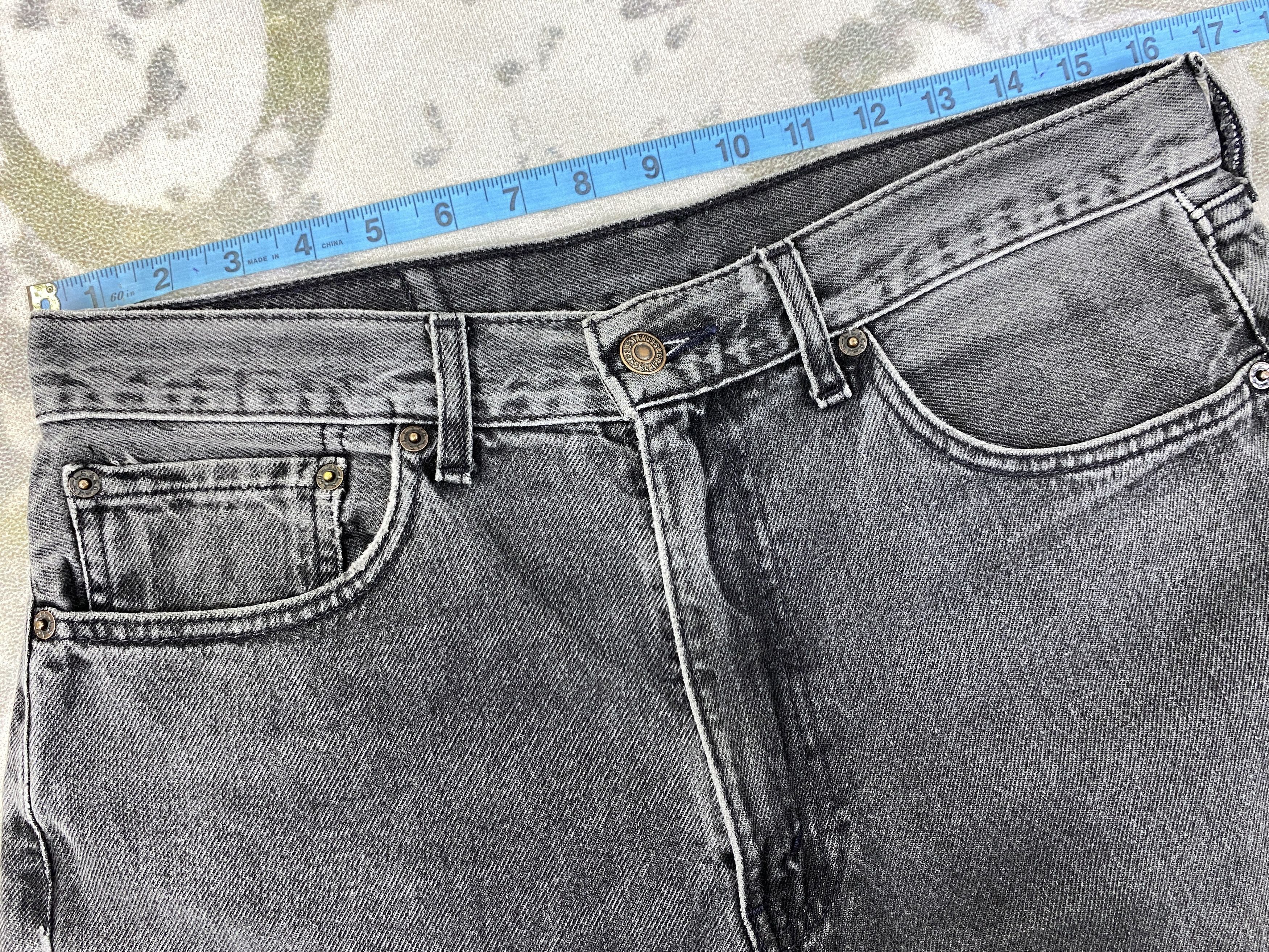 Levi's Distressed Grey Vintage Levi's 512 33x33 Denim -JN1928 Size US 33 - 5 Thumbnail
