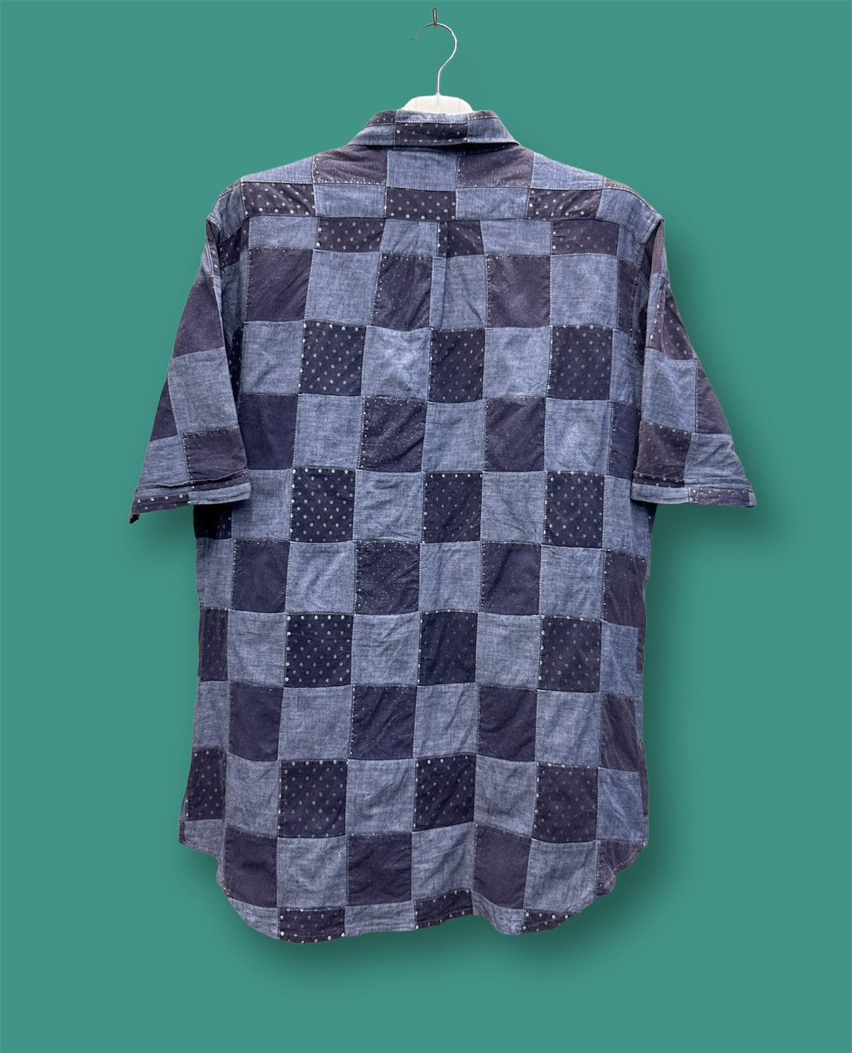 Japanese Brand × Sun Surf × Vintage Vintage Sun 68 Patchwork Shirt A228 Size US M / EU 48-50 / 2 - 3 Thumbnail