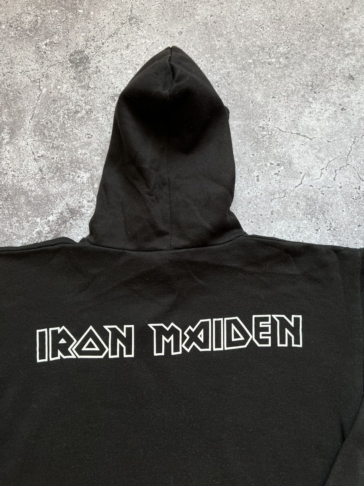 Band Tees × Iron Maiden × Vintage Vintage Iron Maiden 2003 Bootleg Hoodie Size US M / EU 48-50 / 2 - 18 Thumbnail