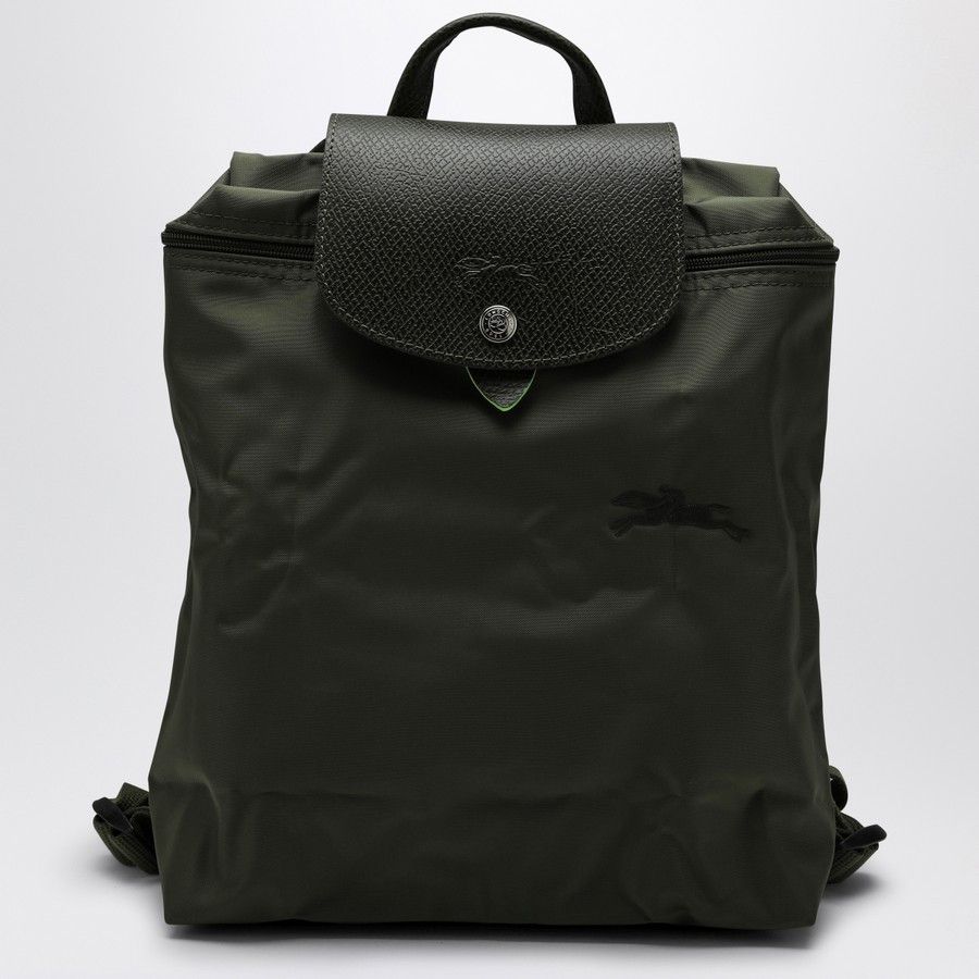 Longchamp o1d2blof0824 Size: OS / M Le Pliage Backpack in Green Size ONE SIZE - 1 Thumbnail