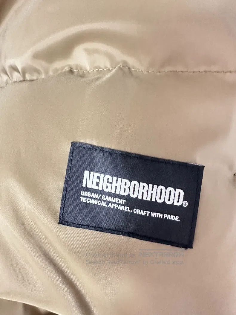 Neighborhood Neighborhood Contrast color letter print stand collar long Size US L / EU 52-54 / 3 - 3 Thumbnail