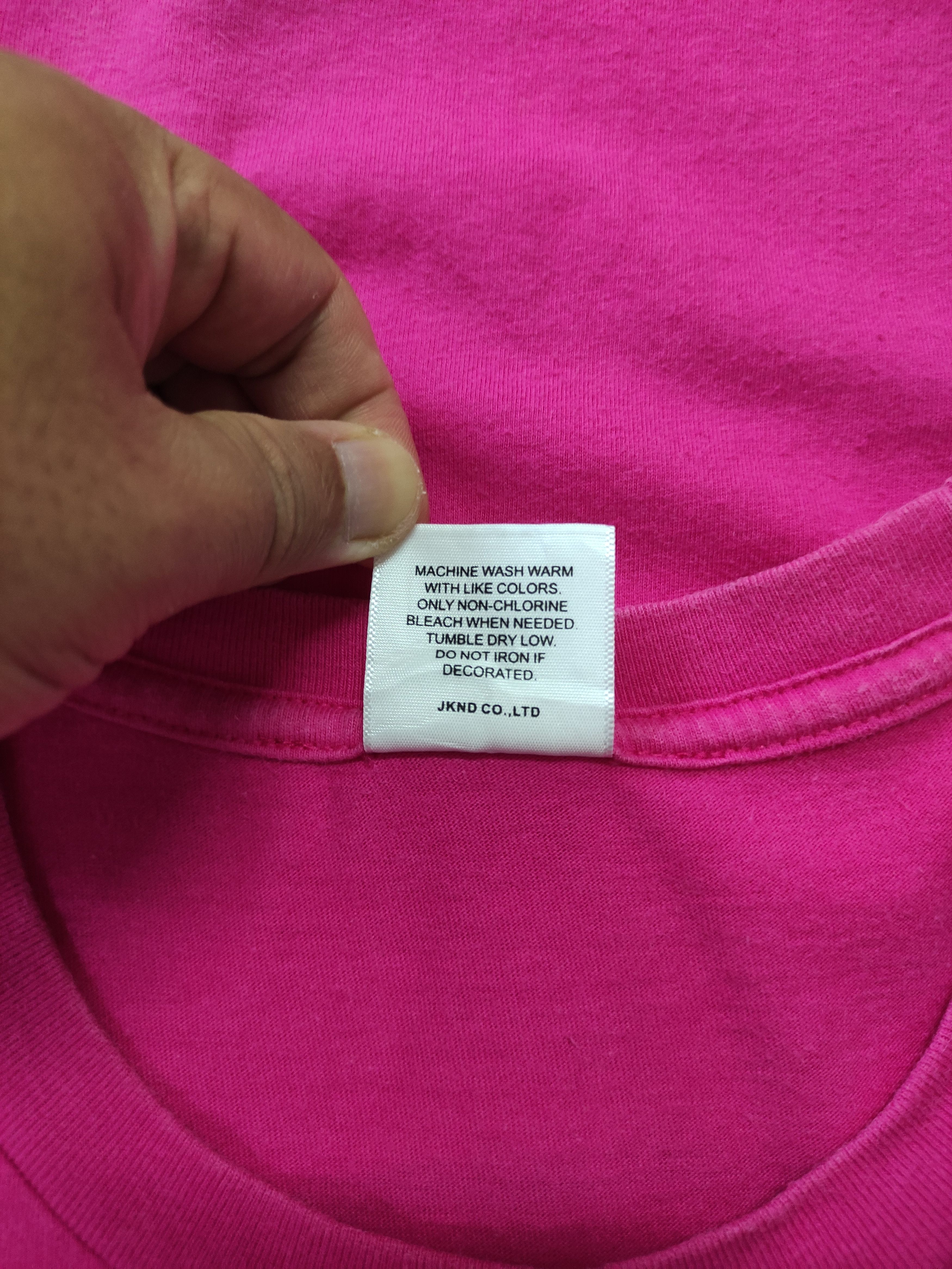 thisisneverthat thisisneverthat big logo pink t-shirt Size US L / EU 52-54 / 3 - 6 Thumbnail