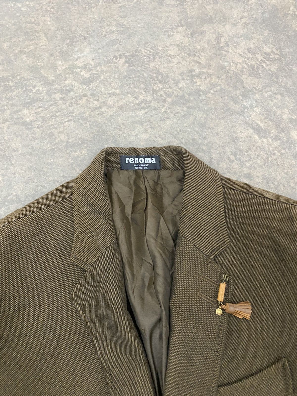 Renoma LUXURY RENOMA BLAZER VINTAGE 90s Size US S / EU 44-46 / 1 - 6 Thumbnail