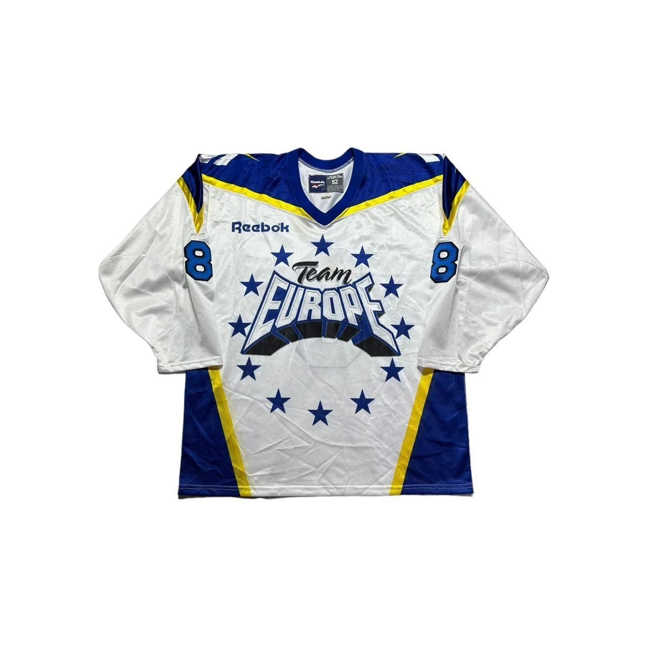 NHL × Reebok × Vintage Vintage Team Europe All Stars Reebok Hockey Jersey Size US XL / EU 56 / 4 - 1 Thumbnail