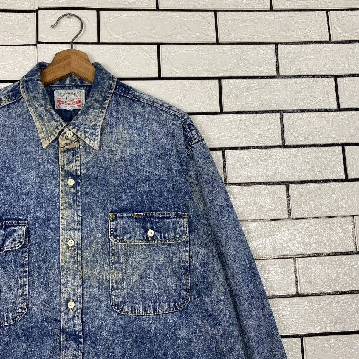 Toyo Enterprises 📌Vintage Hickory Chore Jacket Denim Flightless Bird Size US M / EU 48-50 / 2 - 7 Thumbnail