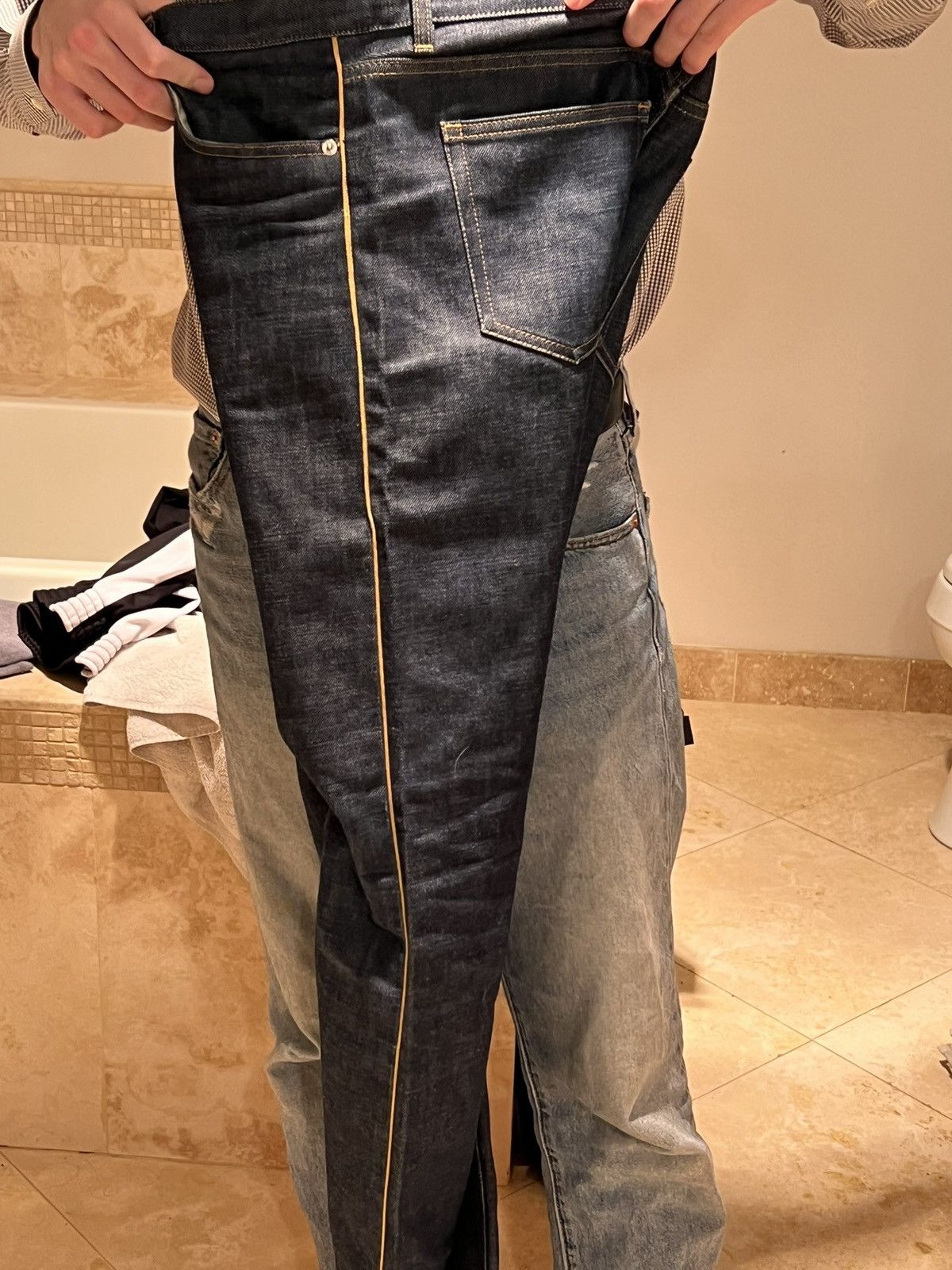 A.P.C. APC SELVEDGE STRIPE JEANS Size US 28 / EU 44 - 5 Thumbnail