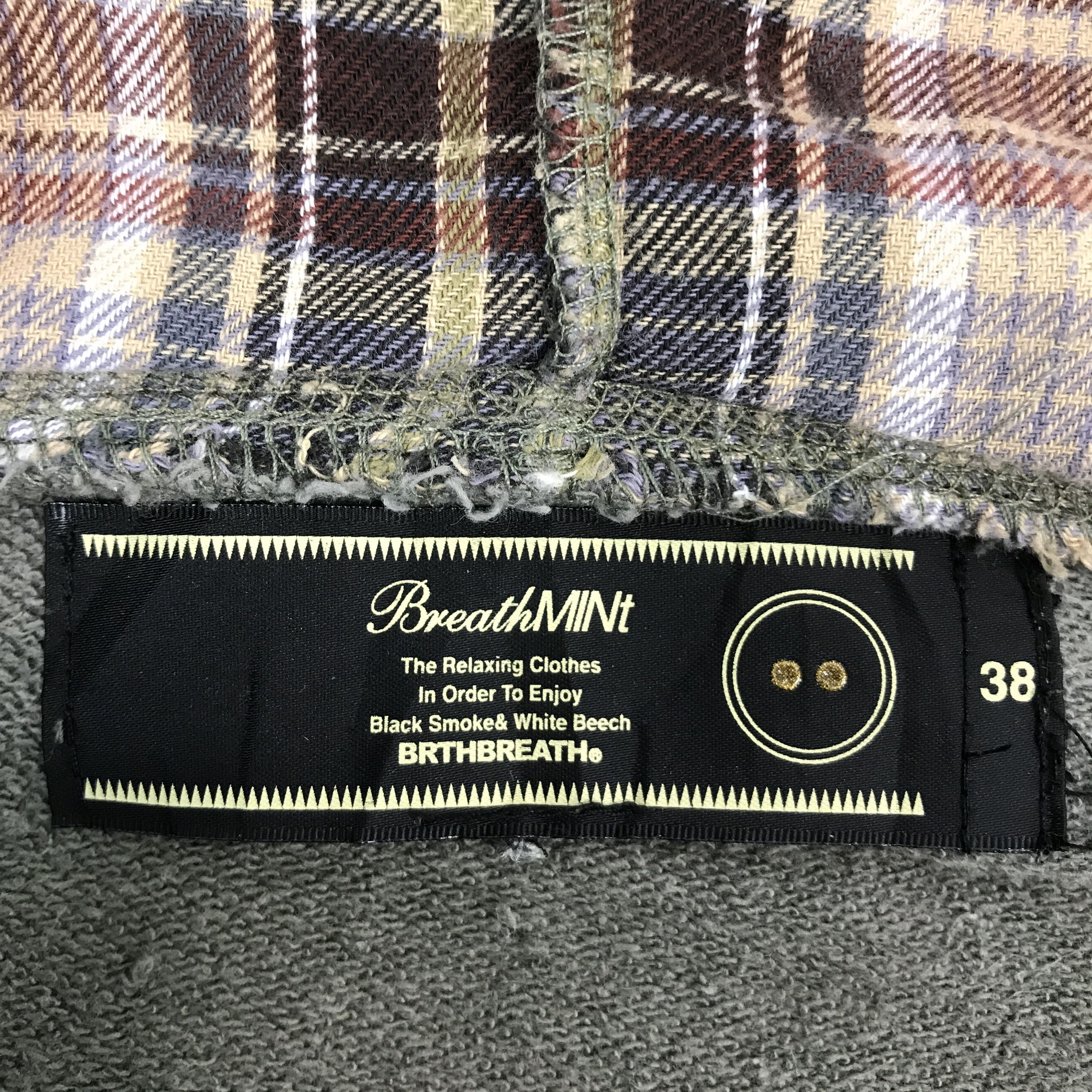 Japanese Brand × Vintage Rare🔥breathmint Design shot Distressed hoodies jacket Size US M / EU 48-50 / 2 - 11 Thumbnail