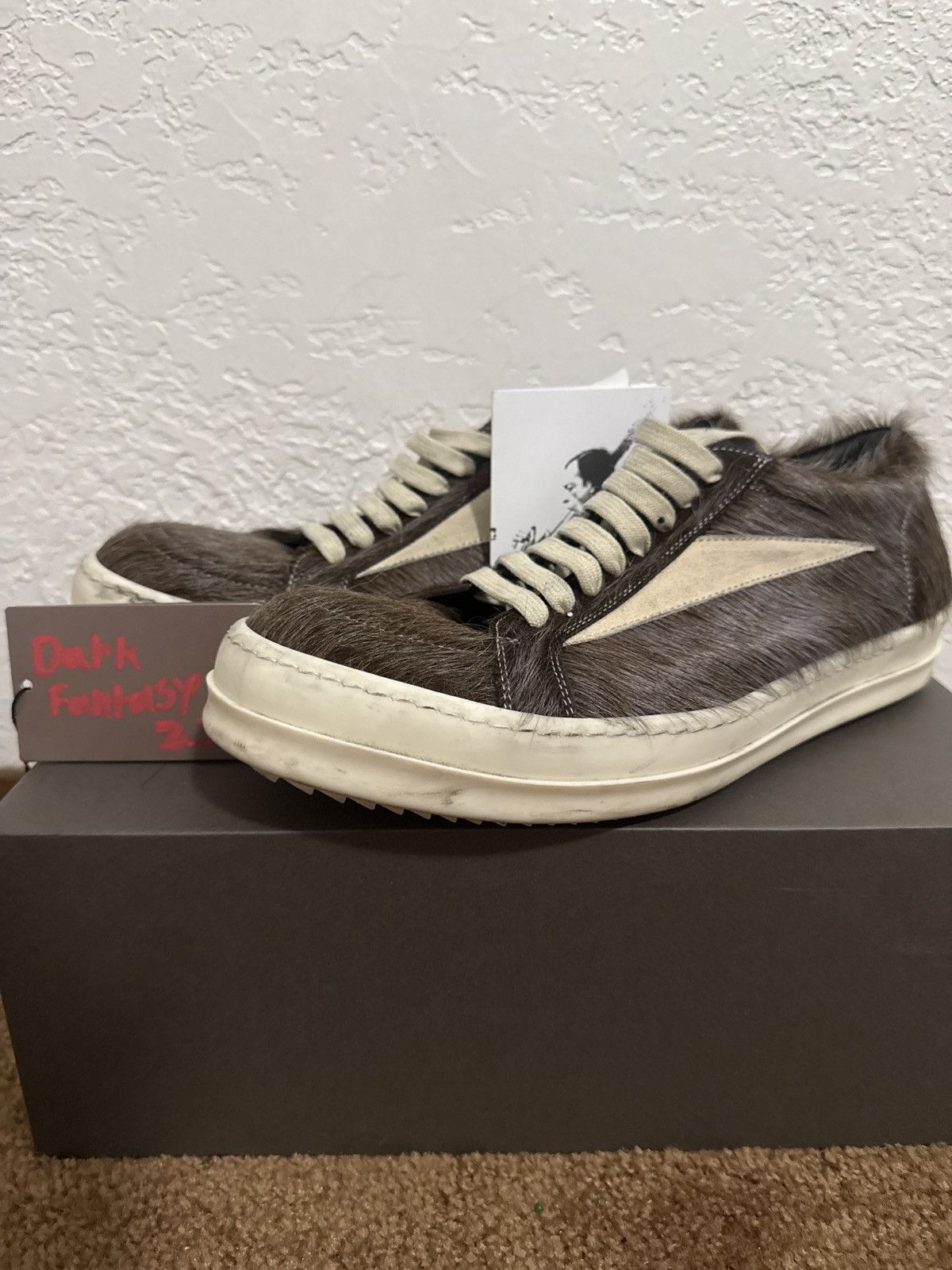Rick Owens Rick Owens Brown Concordians Vintage Low Size US 10 / EU 43 - 1 Thumbnail