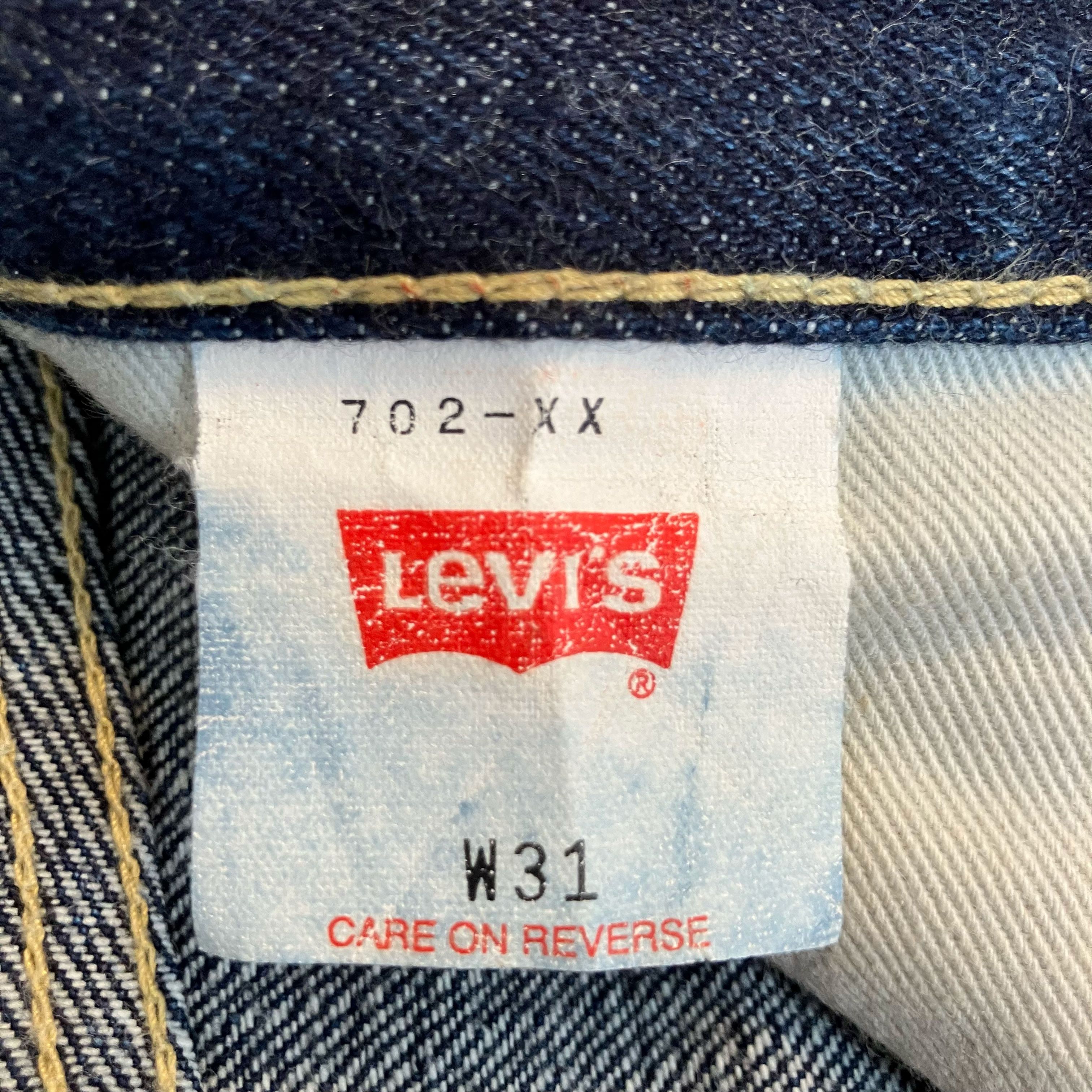 Levi's Vintage Clothing LEVI’S 702XX W31 x L29 from 2003 Made in Japan Rare Size US 31 - 7 Thumbnail