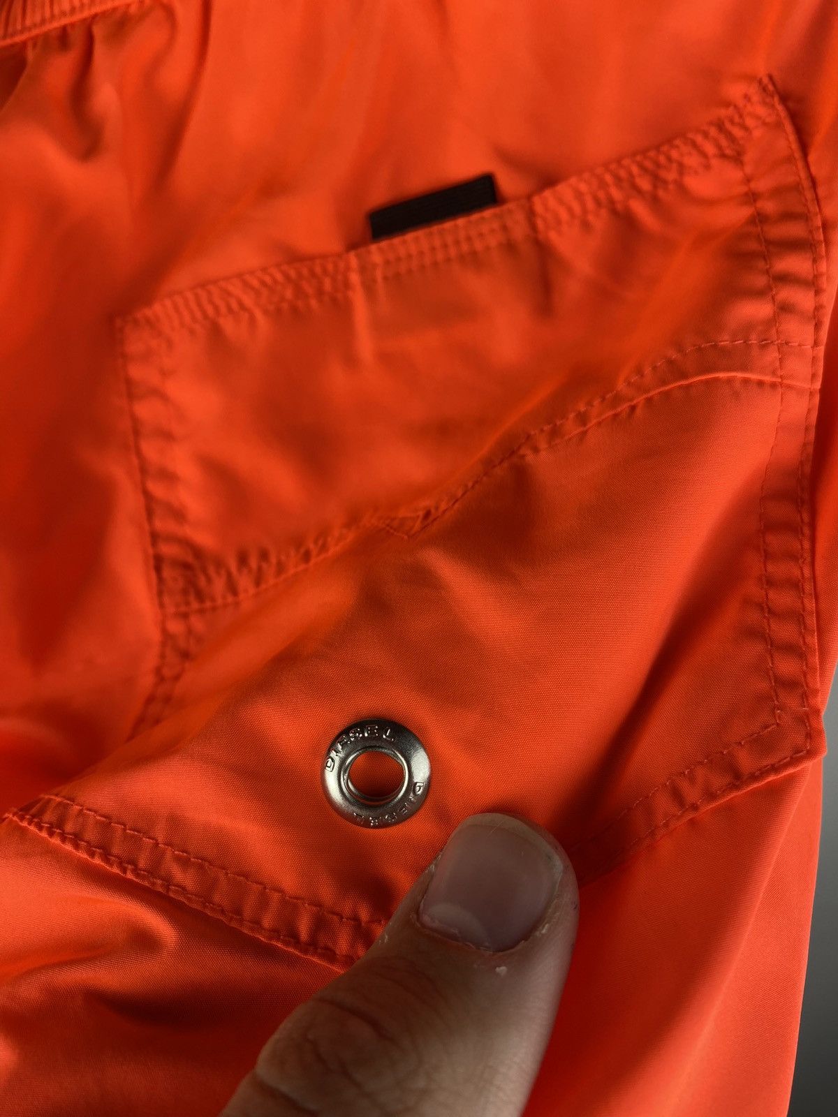 Diesel × Vintage 🔥Diesel Punk Orange Mens Shorts Opium Gothic Biker small Size US 30 / EU 46 - 4 Thumbnail
