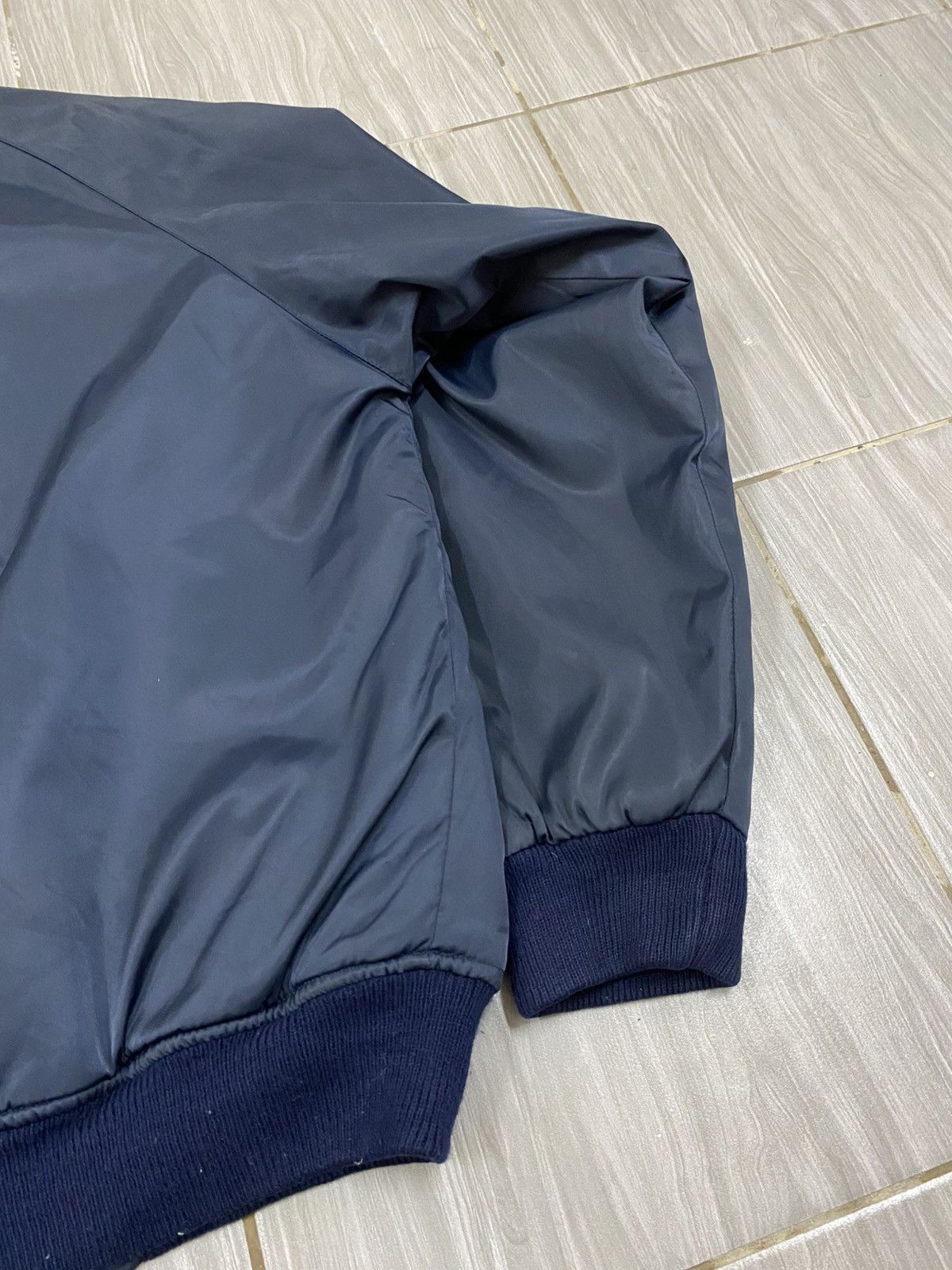 Vintage Vtg Kister Winter Wear Bomber Jacket Blue Size US L / EU 52-54 / 3 - 7 Thumbnail