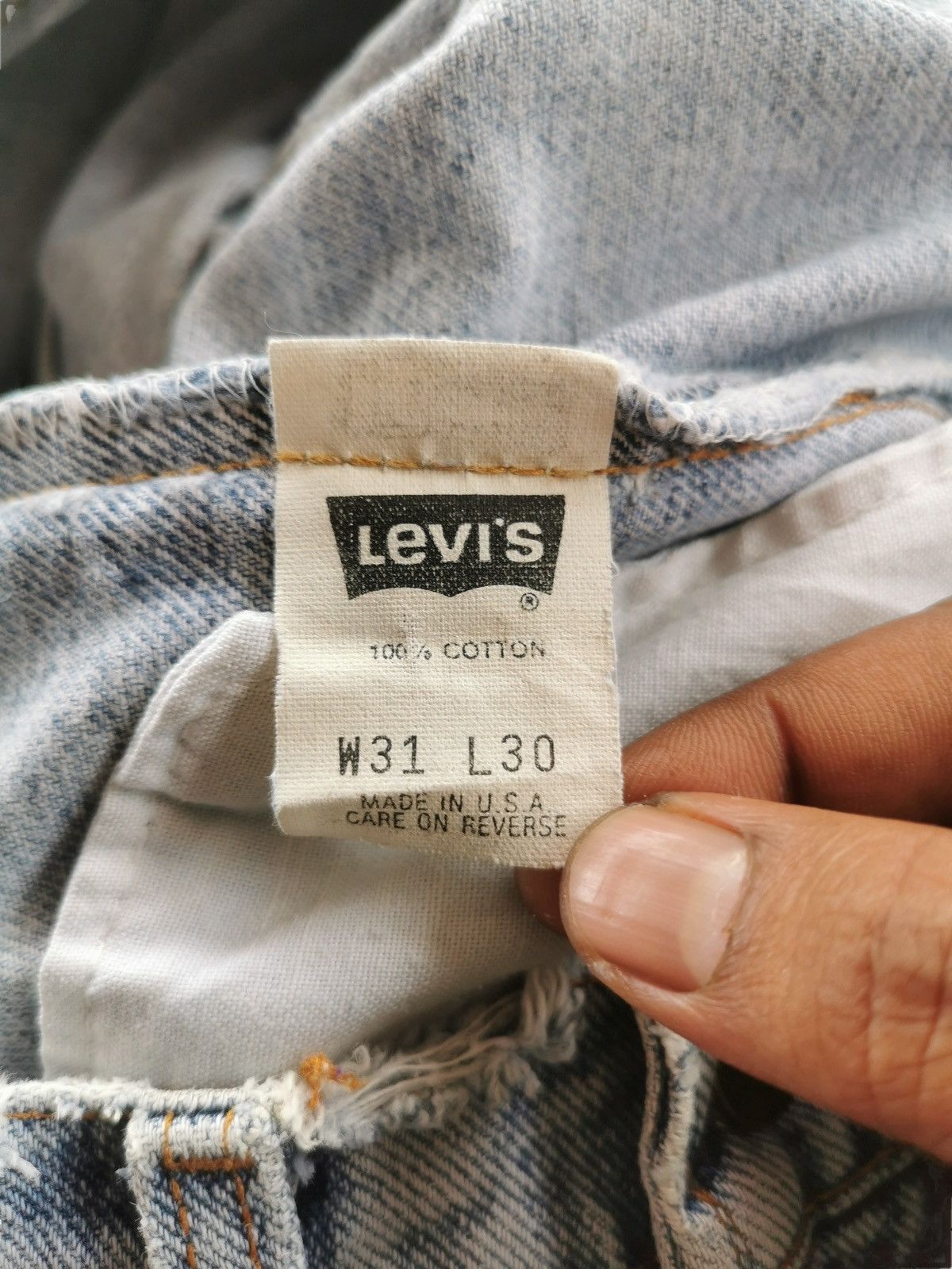 Levi's Vintage Levis 505 Made In Usa 30x30 Size US 30 / EU 46 - 7 Thumbnail
