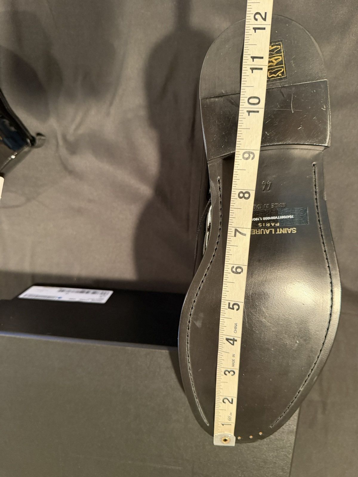 Saint Laurent Paris Saint Laurent men’s army 20 l boot. 44/11.$1090 Size US 11 / EU 44 - 9 Thumbnail