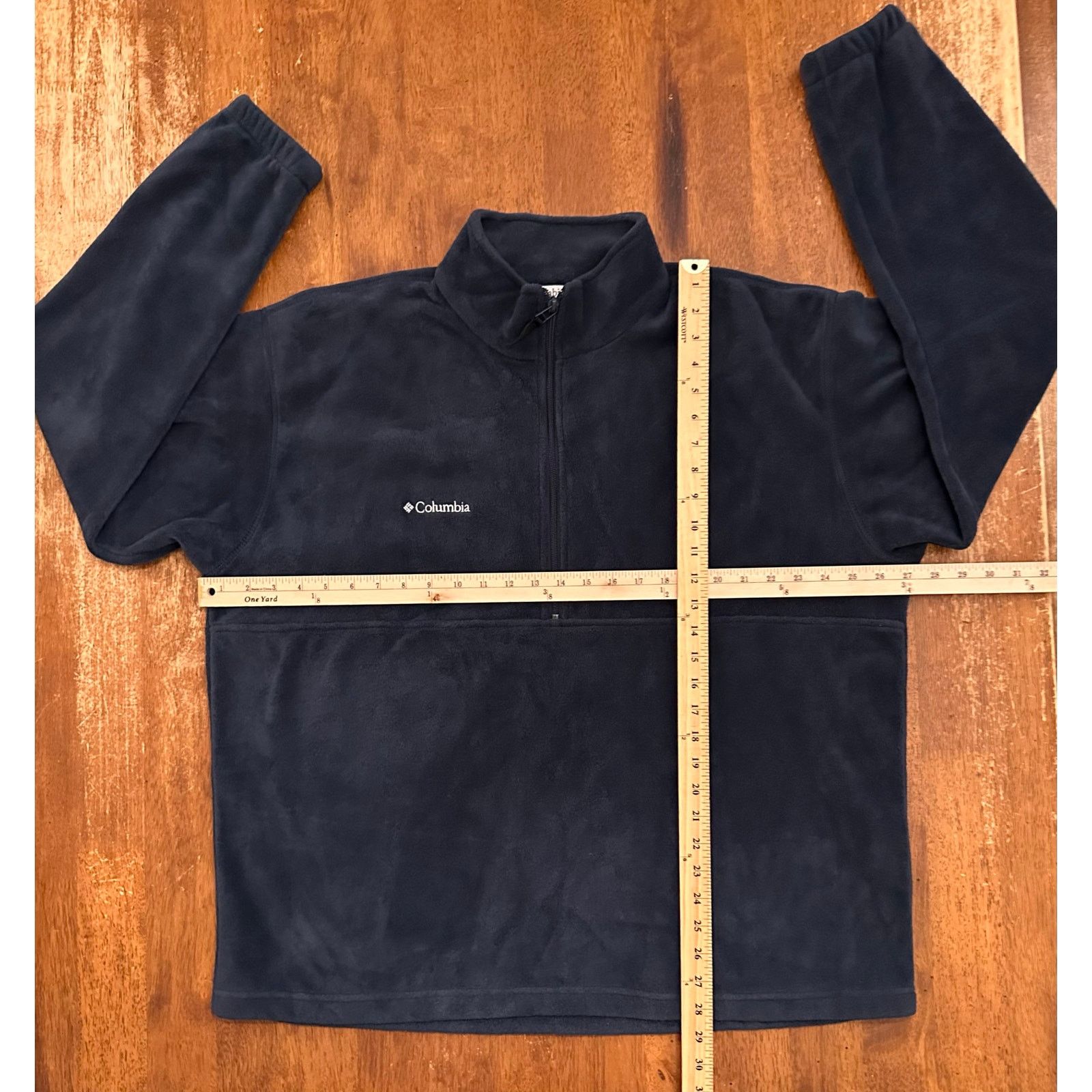Columbia GUC Columbia Men or Unisex 1/4 Zip Pullover Fleece Jacket XL Size US XL / EU 56 / 4 - 5 Thumbnail
