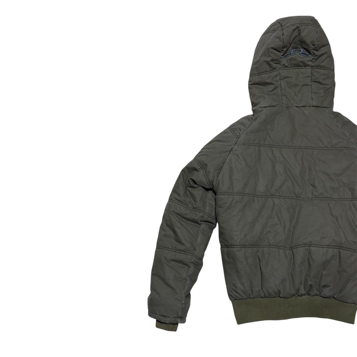 55DSL 2000s DIESEL 55DSL HOODED BOMBER JACKET Y2K Size US S / EU 44-46 / 1 - 8 Thumbnail