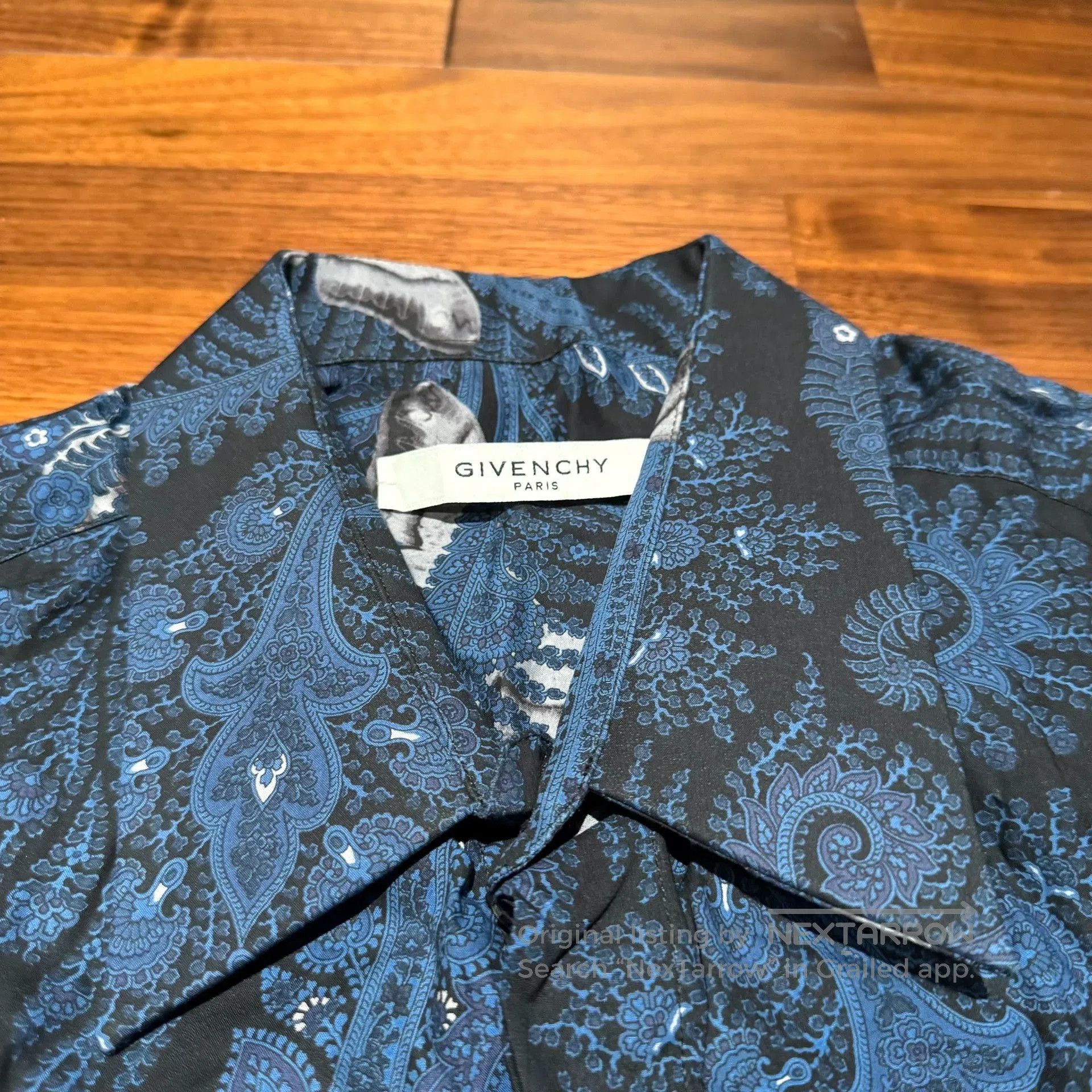 Givenchy Givenchy Vine Print Slim Long. Size US M / EU 48-50 / 2 - 9 Thumbnail