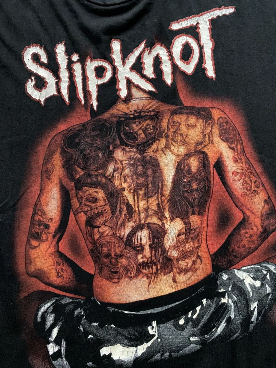 Band Tees Vintage 90s Slipknot Tshirt Size US XL / EU 56 / 4 - 5 Thumbnail