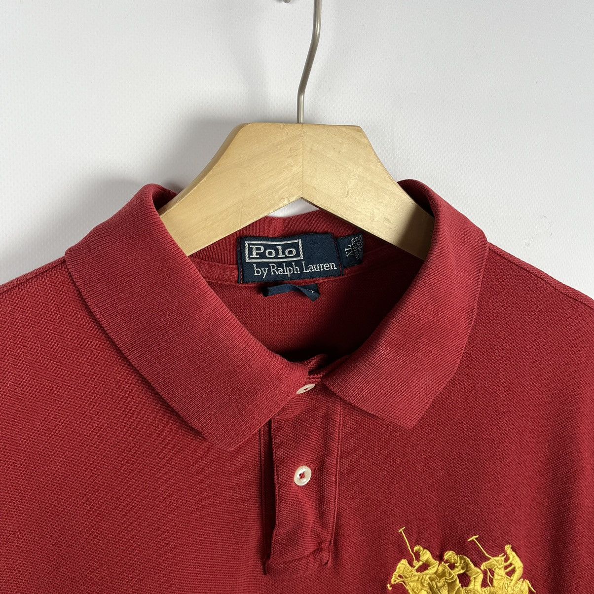 Polo Ralph Lauren Vintage Polo Ralph Lauren big Pony 3 polo shirt 90’s Size US XL / EU 56 / 4 - 8 Thumbnail
