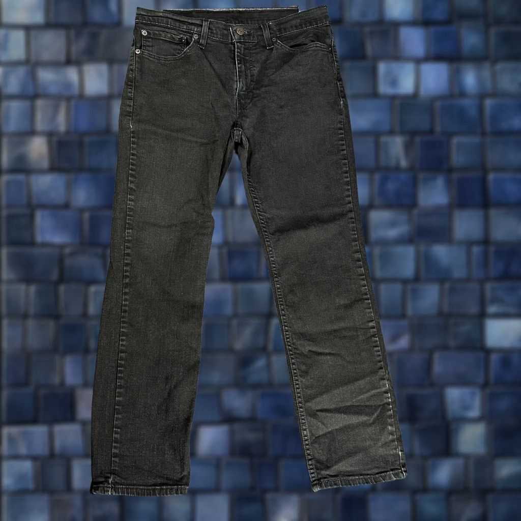 Levi's Levi's 511 Jeans Mens 34 Black Cotton Stretch Slim Fit Pockets Size US 34 / EU 50 - 1 Thumbnail