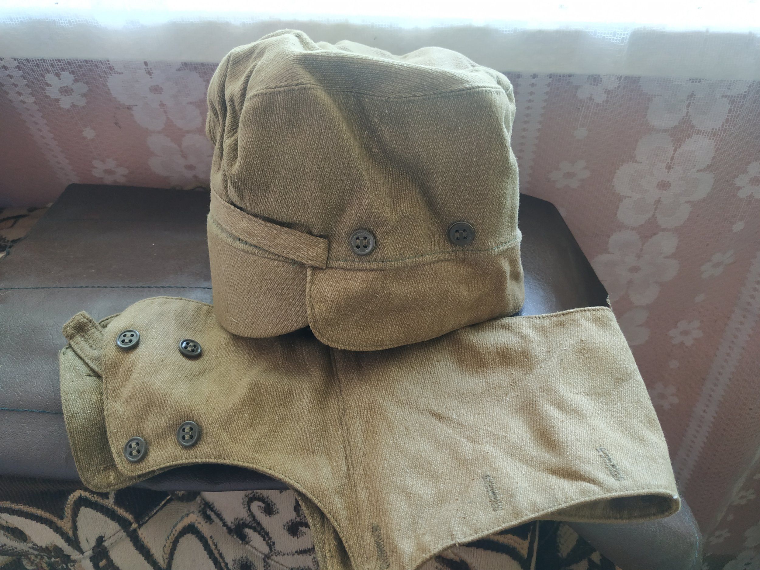 Other Vintage 70s Afghan Hat Military Soviet Army Combat Cap Size ONE SIZE - 1 Thumbnail