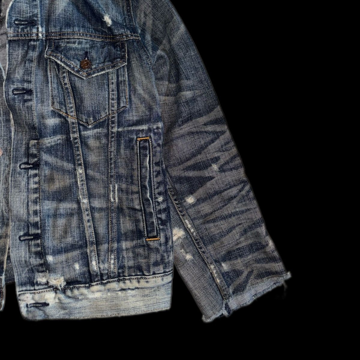 Denim & Supply Ralph Lauren Ralph Lauren denim and supply distressed jean jacket Size US M / EU 48-50 / 2 - 3 Thumbnail