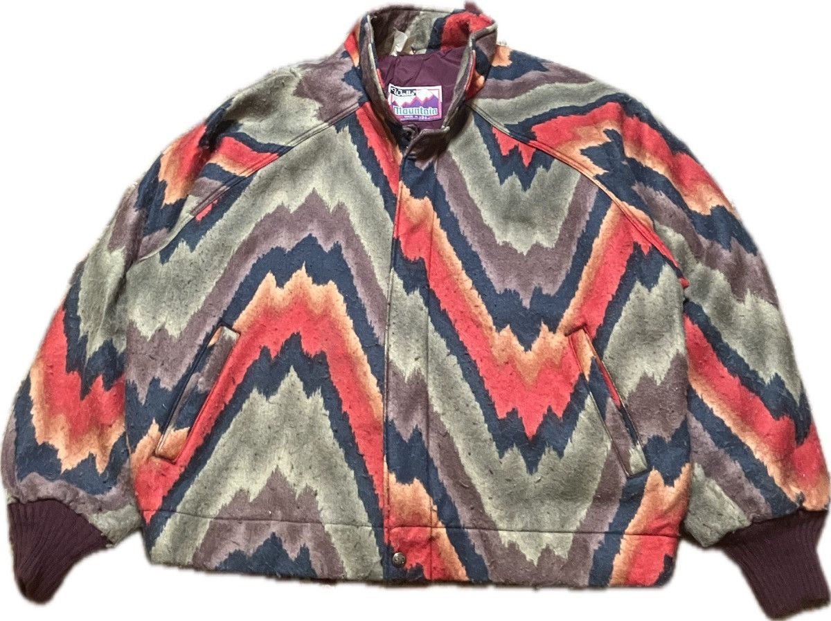 Carhartt × Vintage × Walls 90’s Walls Crazy Full Print Fleece Jacket Size US XL / EU 56 / 4 - 1 Thumbnail