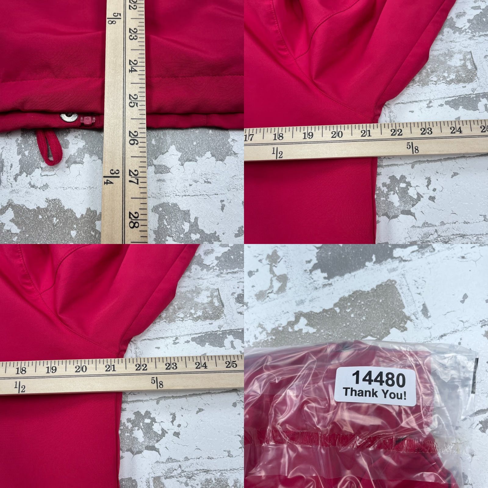 Adidas Adidas Jacket Women Large Pink Windbreaker Rain Coat Lightweight Zip Wind-Resistant All Seasons Packable Full Zip Sports Coat Womens Size L / US 10 / IT 46 - 9 Thumbnail
