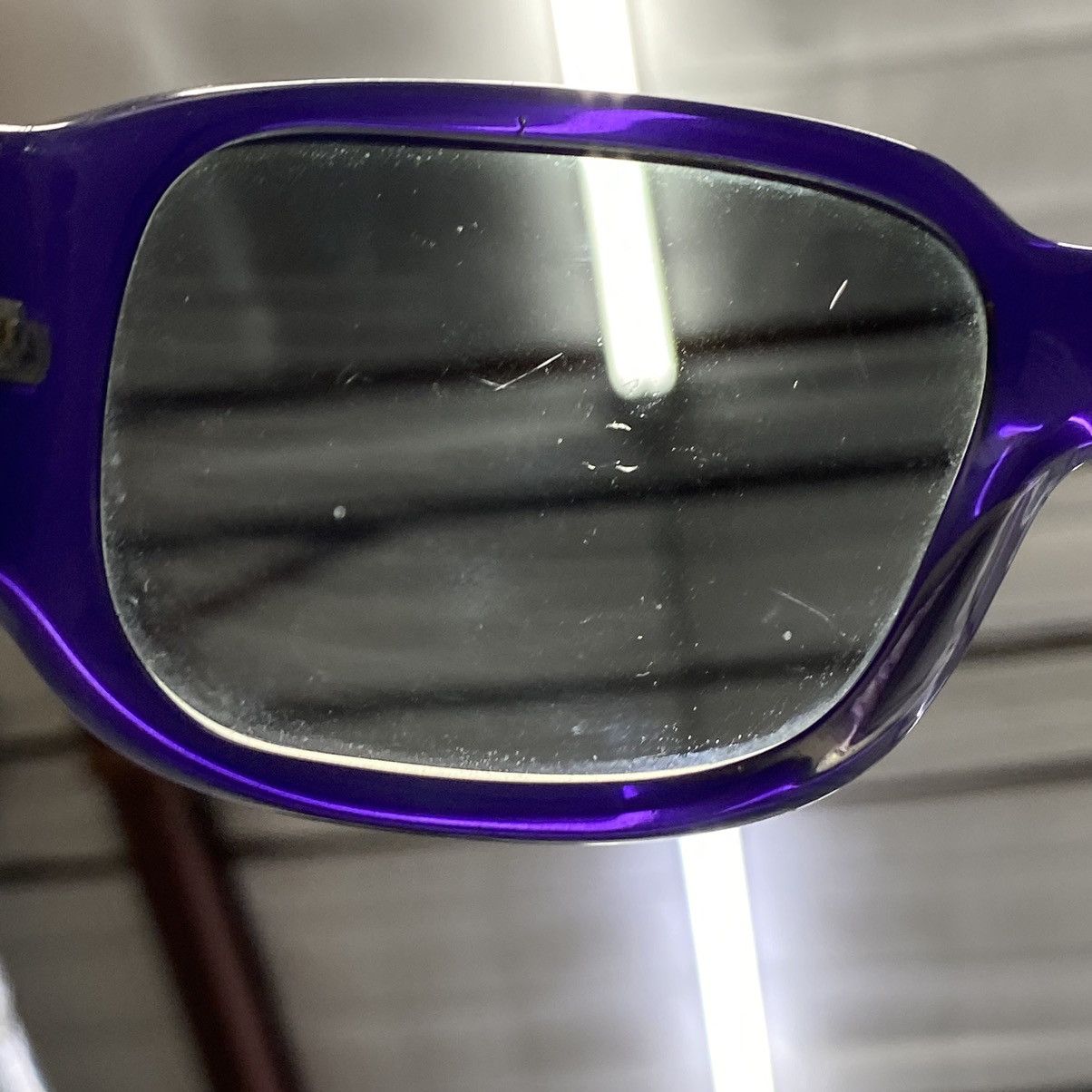 Versace × Vintage Vtg Y2K Versace MOD 4159-B Rhinestone Oversized Sunglasses Size ONE SIZE - 11 Thumbnail