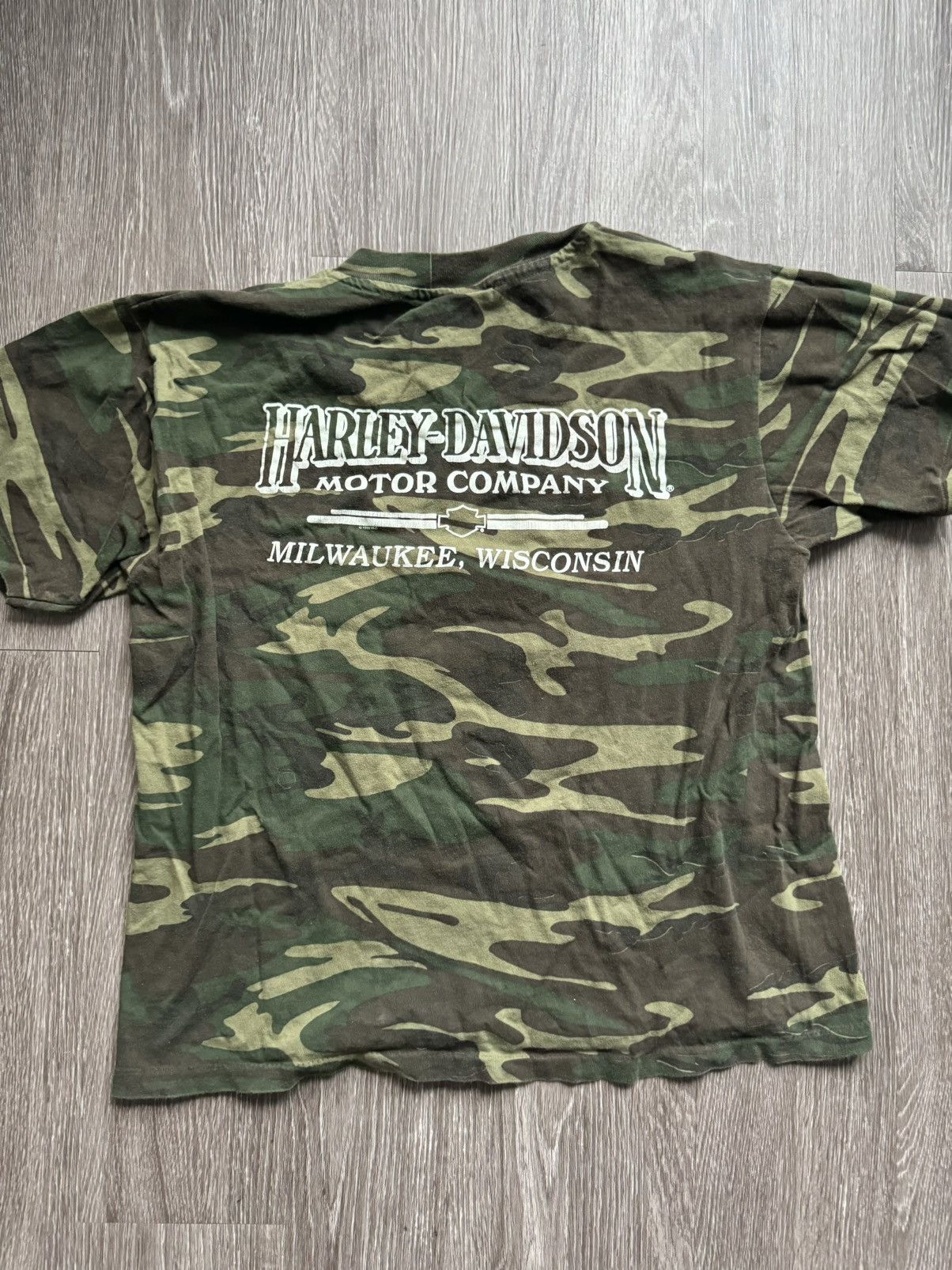 Harley Davidson Harley Davidson Camo Tee Size US L / EU 52-54 / 3 - 1 Thumbnail