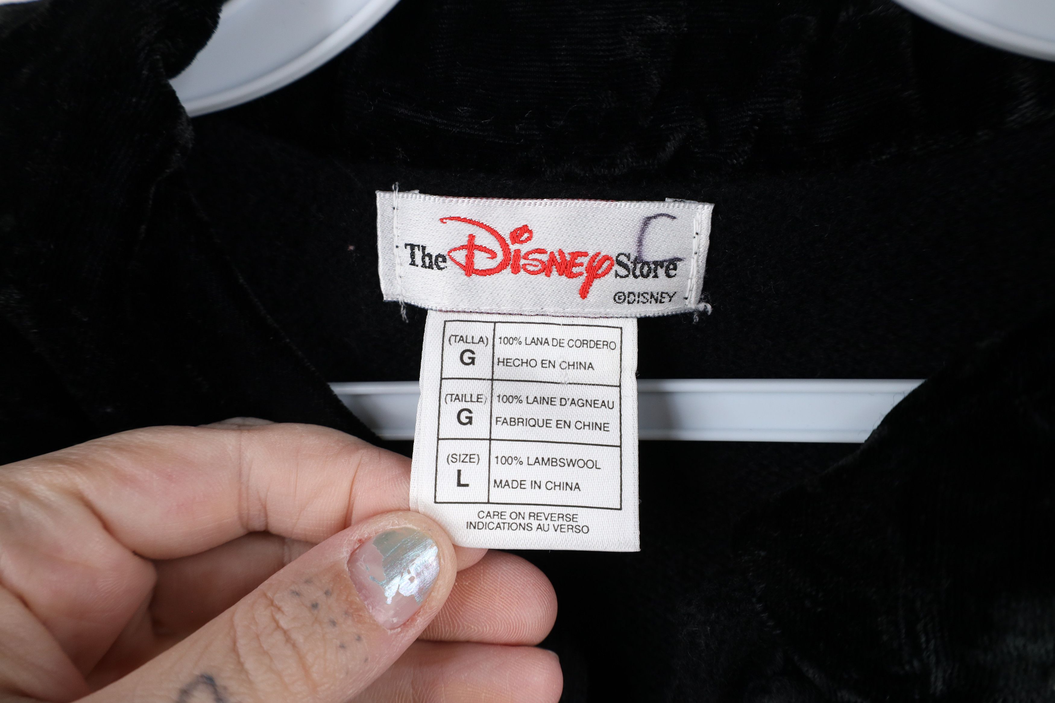 Disney × Vintage Vintage 90s Disney Mickey Mouse Wool Knit Cardigan Sweater Size L / US 10 / IT 46 - 7 Thumbnail