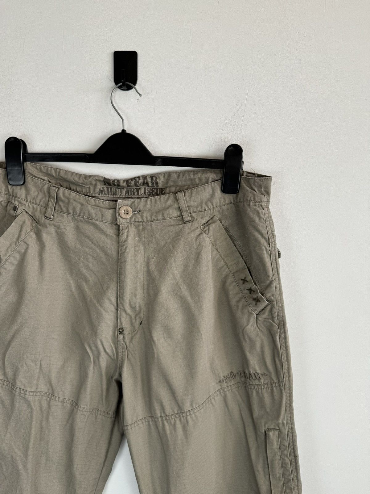 No Fear × Vintage Vintage No Fear Military Issue Cargo Pants Size US 36 / EU 52 - 2 Thumbnail