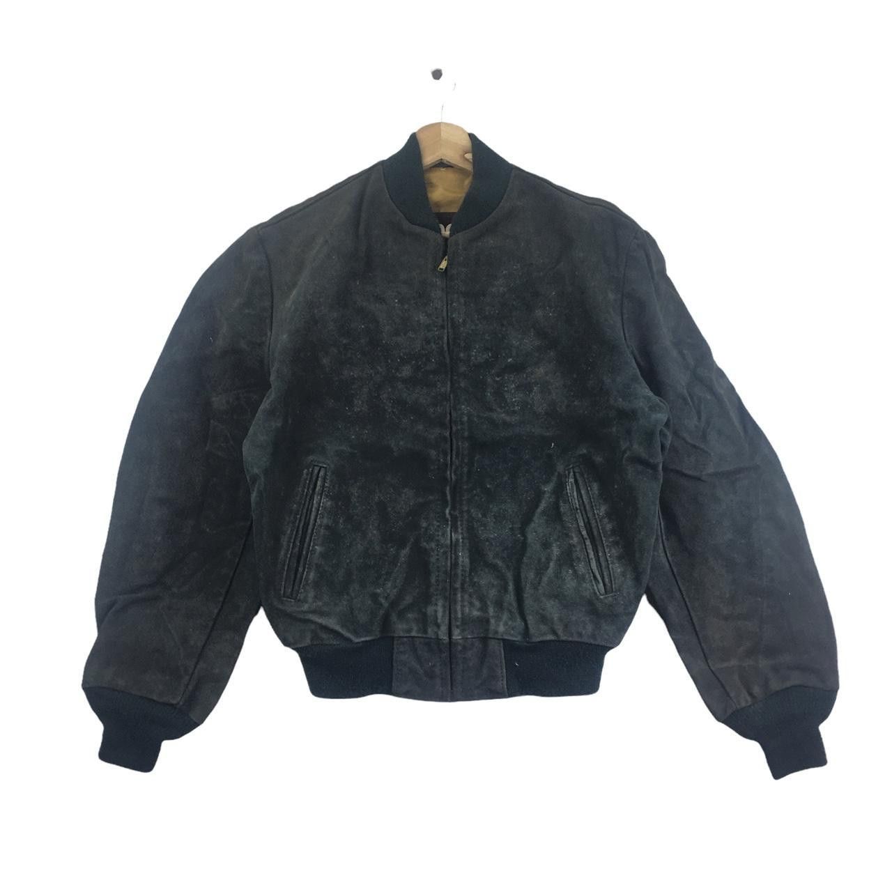 Schott Vtg SCHOTT NYC Made In USA Flight Leather Bomber Jacket Size US L / EU 52-54 / 3 - 1 Thumbnail