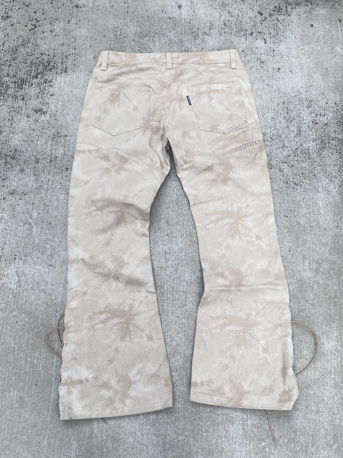 Tornado Mart Tornado mart flared print pants Size US 30 / EU 46 - 2 Thumbnail