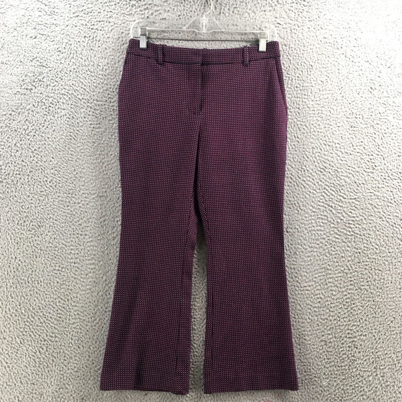Worthington Worthington Crop Flare Trouser Pants Womens 4P Multicolor NEW Crop Flare Pants Women 4P Multicolor NEW Size 27" / US 4 / IT 40 - 2 Thumbnail