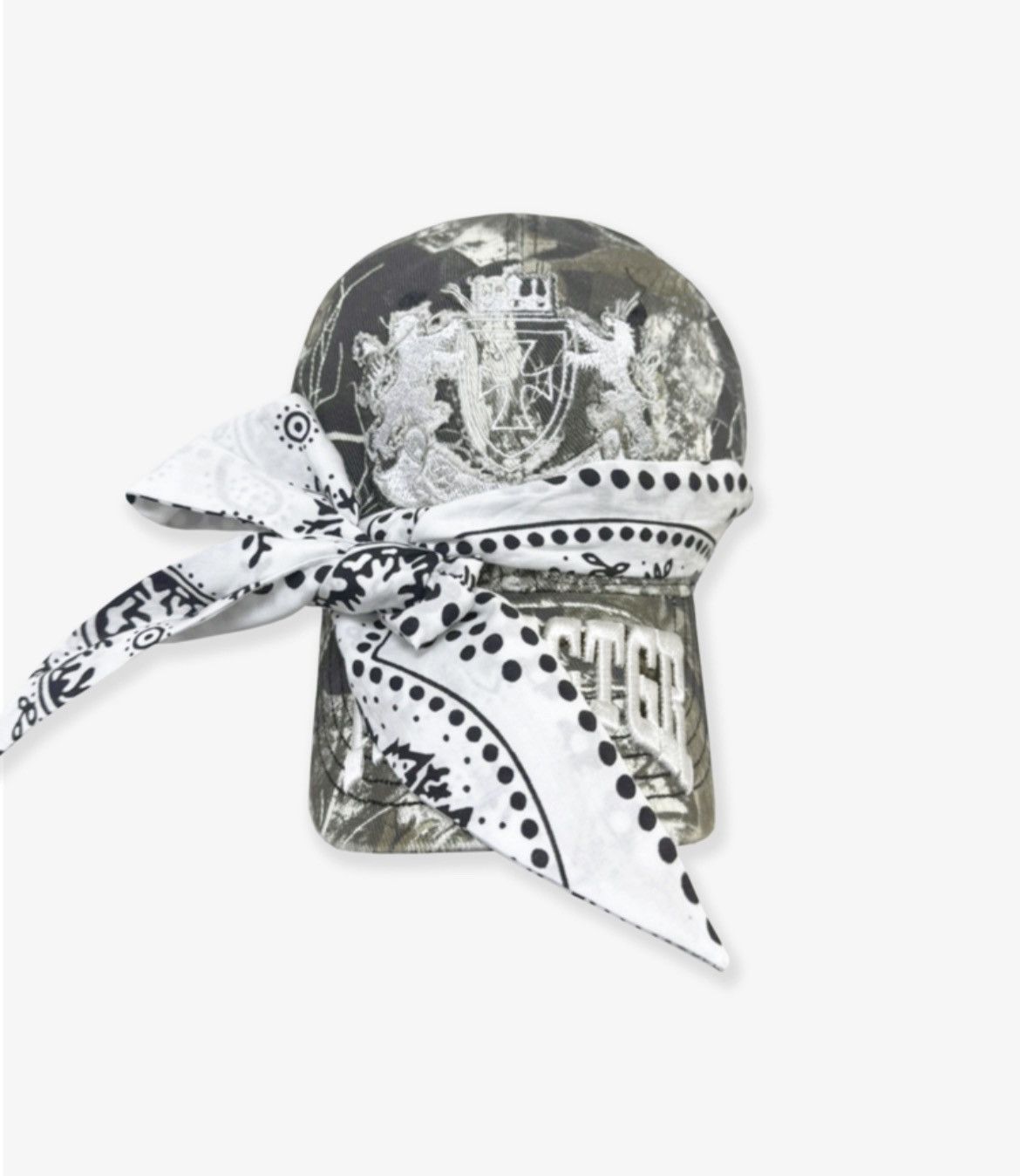 PROJECT G/R BANDANA LAYERED CAP - REAL TREE CAMO hat Size ONE SIZE - 3 Thumbnail