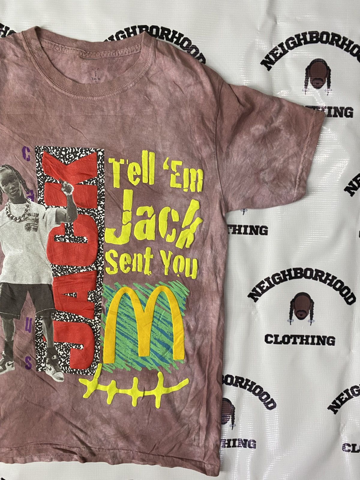 Cactus Plant Flea Market × Travis Scott CPFM x TRAVIS SCOTT x MCDONALDS TEE. Size US S / EU 44-46 / 1 - 1 Thumbnail