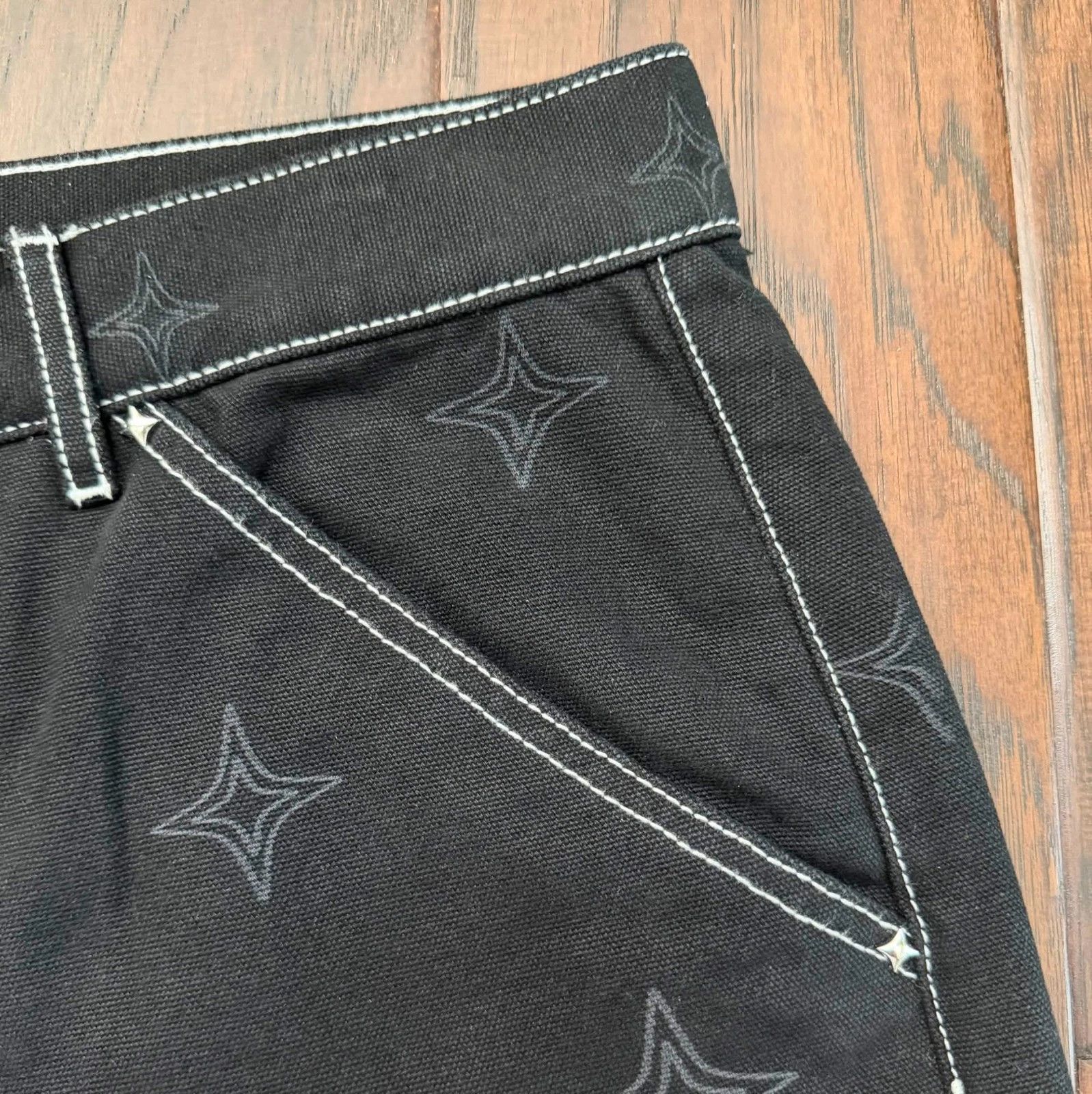 Other Size 34 - 1/1 SAMPLE Common Studios Star Pants *READ DESC* Size US 34 / EU 50 - 4 Thumbnail