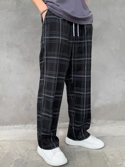 Japanese Brand × Vintage Pyjama Vintage Straight Sweatpants Size US 34 / EU 50 - 4 Thumbnail