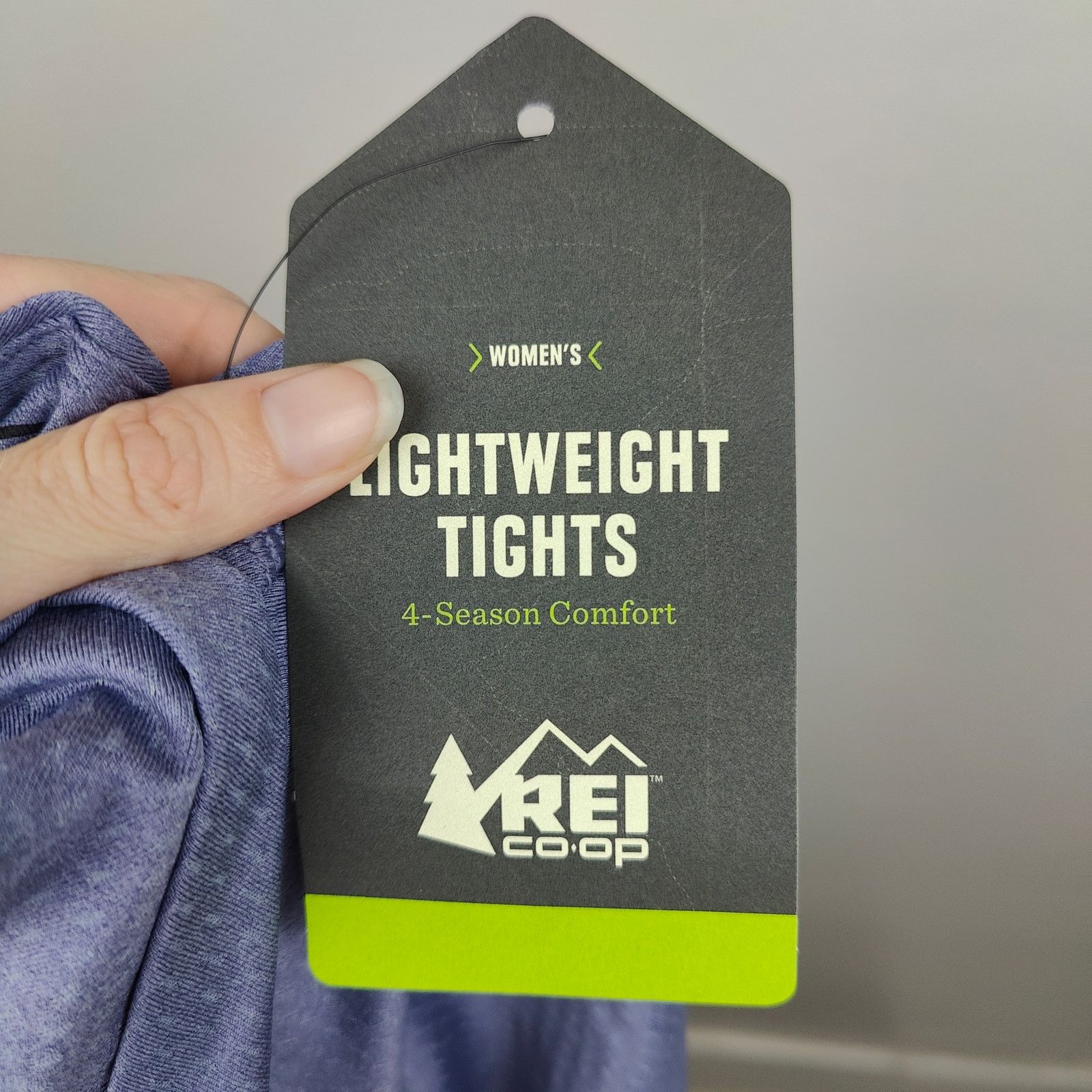 Rei REI Co-Op Lightweight Tights Womens 3XL Lilac Purple Size 36" / US 14 / IT 50 - 5 Thumbnail